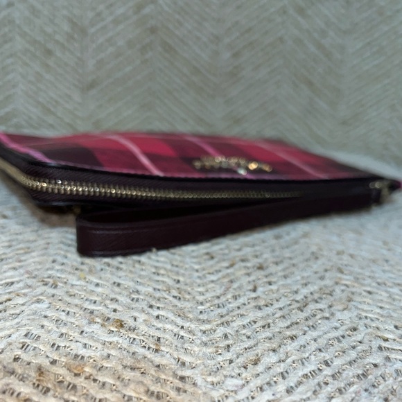 🍄Kate Spade Plaid Fabric/Leather Wristlet🍄 - Picture 13 of 13